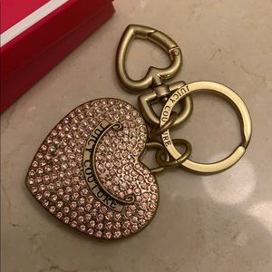 Juicy couture key chain brand new